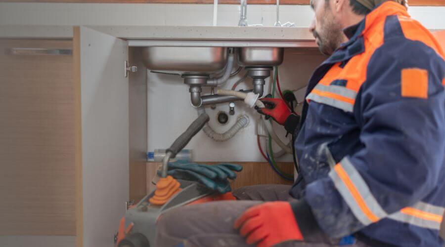 Professional slab leak plumber services in Laurel, IN